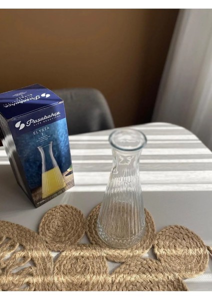 Elite Elysia Karaf Limonata Şişesi Vazo Şişe Sürahi 940 cc Kapaksız 1 Adet