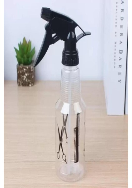 Elite Profesyonel Berber Kuaför Sprey Şeffaf Boş Fısfıs Şişe Plastik (500 Ml)- BF104 1 Adet