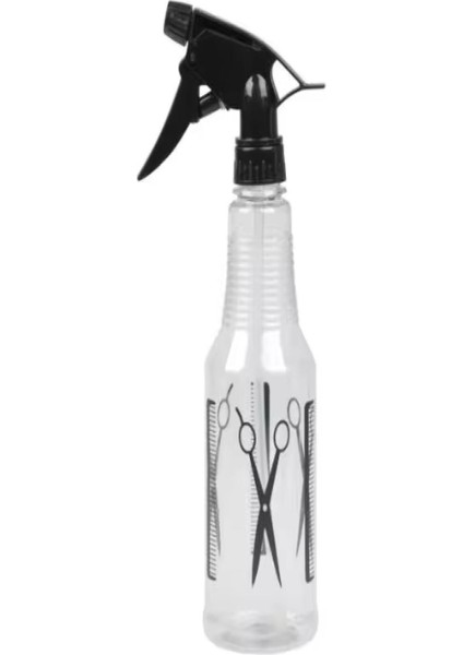 Elite Profesyonel Berber Kuaför Sprey Şeffaf Boş Fısfıs Şişe Plastik (500 Ml)- BF104 1 Adet