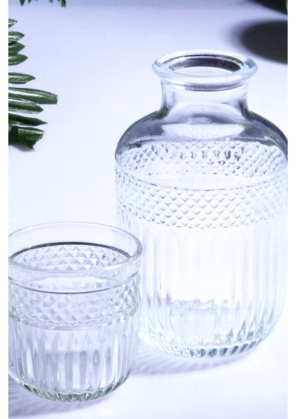 Elite Cam Arya Bardaklı Başucu Sürahi 650 ml 1 Adet