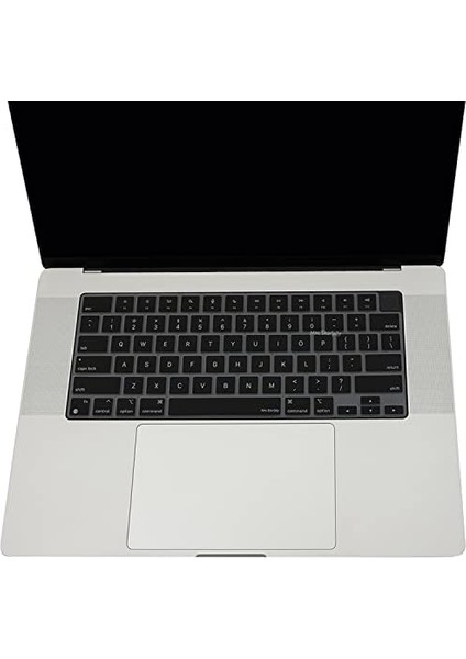 Macbook Klavye Koruyucu Air Pro M1-M2-M3 (Us-Ingilizce) (Touchbarsız) A2681 A3113, 2941 A3114, A2442 A2779 A2992 A2918, A2485 A2780 2992 ile Uyumlu Siyah