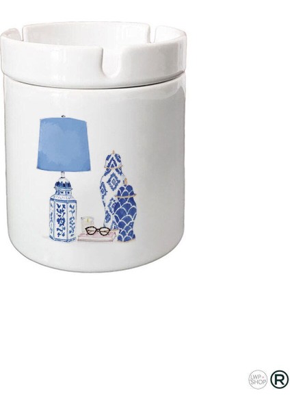 Elite Blue Blanc Dumansız Küllük 1 Adet