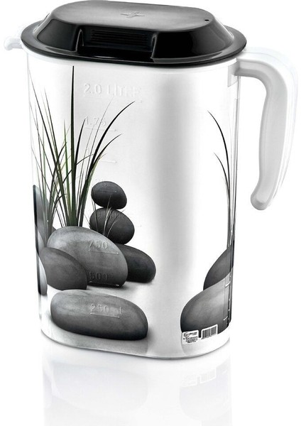 Elite Desenli Sürahi 2 Litre 1 Adet
