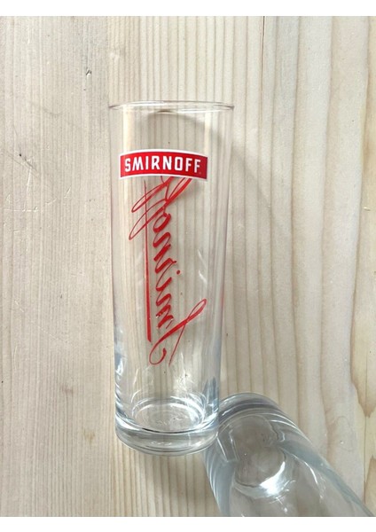 Elite 1 Adet Votka Bardağı Koleksiyonluk Smirnoff Bardağı 1 Adet