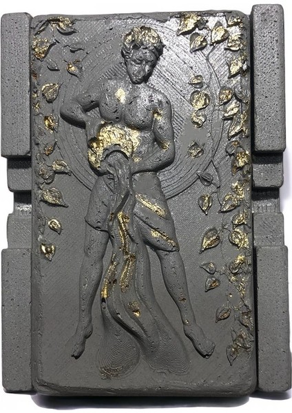 Elite Zodiac Serisi Beton Küllük Aquarius Kova Burcu (Gold Varaklı) 1 Adet modelleri