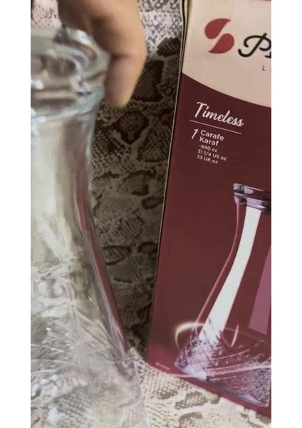 Elite Timeless Kapaklı Karaf 1 Adet