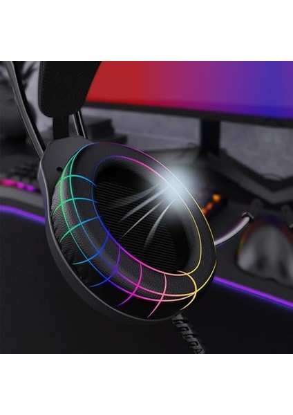 T710 Rgb 7.1 USB Mikrofonlu Gaming Oyuncu Kulaklığı
