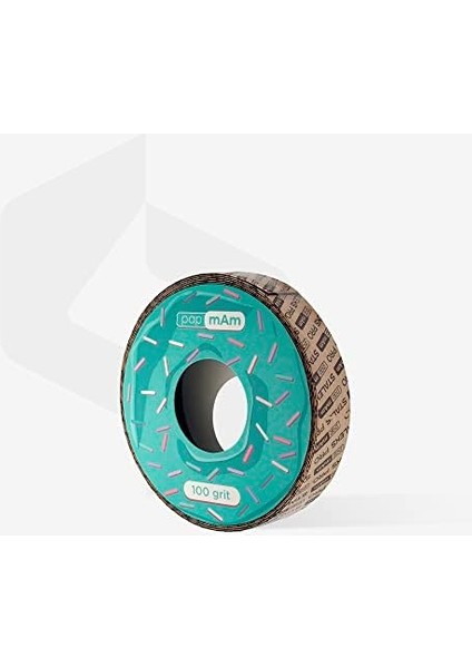 Metal Taban Rulo Yedek Zımpara Papmam 100 Grit