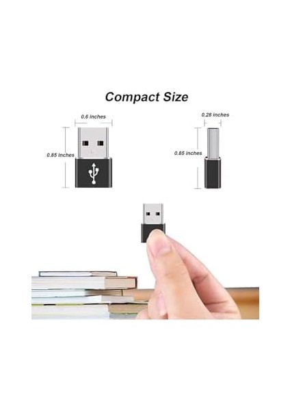 USB To Type-C 3.0 Veri Aktarımı Otg Çevirici Usb'den Type-C'ye Dönüştürücü Adaptör Yüksek Hızlı