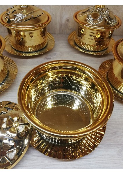 Elite Çiçek Desenli Gold Şekerlik-Adet 1 Adet fiyatları