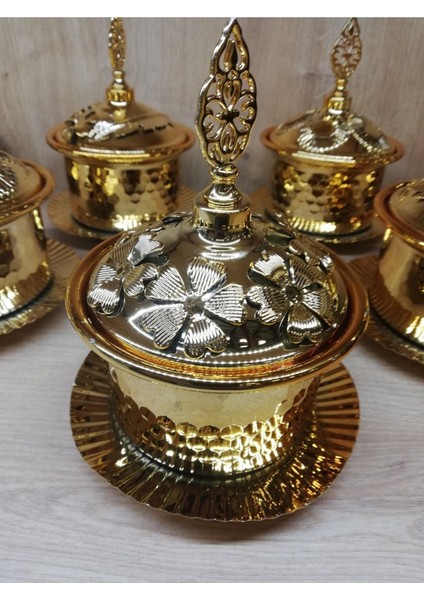 Elite Çiçek Desenli Gold Şekerlik-Adet 1 Adet indirimleri