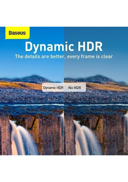 High Definition Serisi HDMI 8k To HDMI 8k Görüntü Aktarma Kablosu, 2m, Siyah