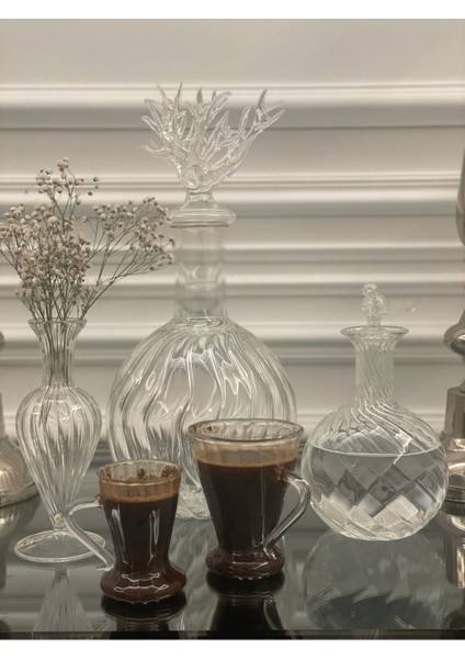 Elite Dekorasyon Garajı Üfleme Cam Karaf 1 Adet
