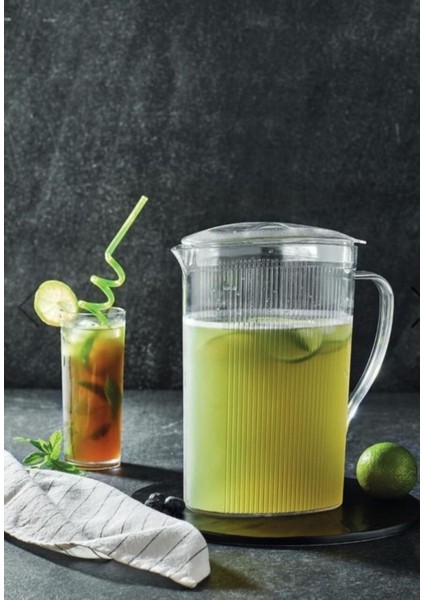 Elite Gastrocups Soft Sürahi, Kapaklı, 2.2 L, Polikarbonat, Şeffaf 1 Adet
