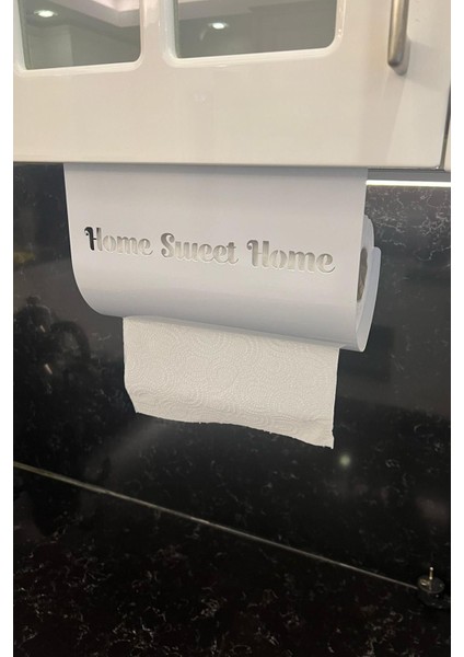 Elite Home Sweet Home Temalı Beyaz Kağıt Rulo Havluluk 1 Adet