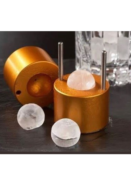 Elite Ice Maker Küre Buz Kalıbı Gold 1 Adet