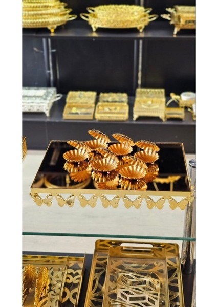 Elite Metal 6 Lı Midye Lokumluk Drajelik Gold/gümüş/siyah 1 Adet fiyatları