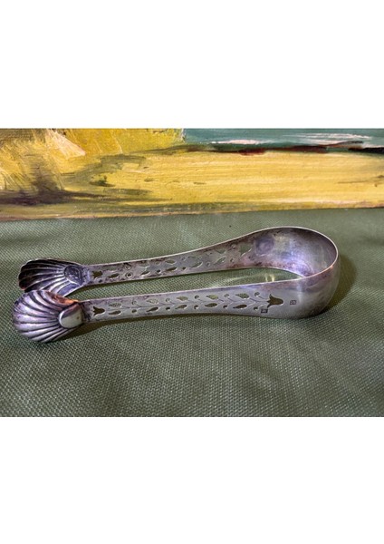 Elite Gümüş Ten Avrupa Şeker Tutacağı 15 cm Boyunda - 36 Gram 1 Adet