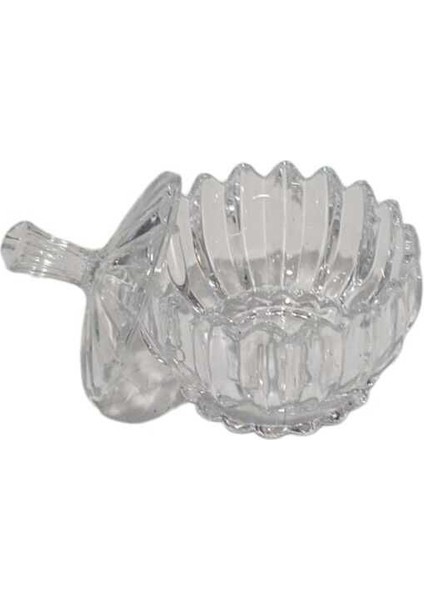Elite Deli Glassware Kapaklı Cam Şekerlik 1080 1 Adet fiyatları