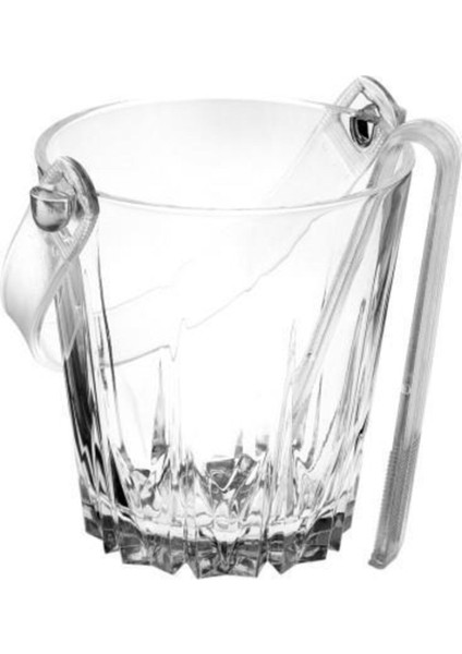 Elite 53588 Karat Çok Amaçlı Kulplu Cam Buz Kovası Maşa 1 Adet modelleri