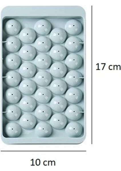 Elite 33 Hazneli Küre Buz Kalıbı 17-10 cm 1 Adet