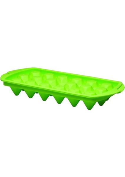 Elite Plastik Buz Kalıbı Elmas Şeklinde 18 Bölmeli Buz Kalıbı Set 1 Adet