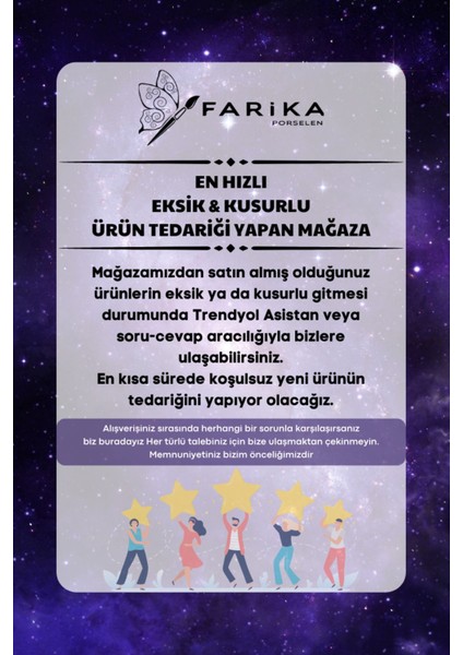 Elite 3'lü Porselen Fondü Seti 1 Adet