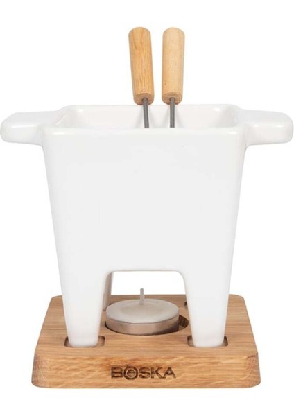 Elite Tapas Küçük Fondü Seti, Tapas Fondue, 2 Kişilik Peynir Veya Sos Fondü 1 Adet