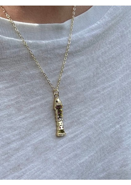 Renkli Taşlı Balık Kolye modelleri