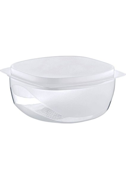 Elite 3 Adet Küçük Boy Plastik Tereyağı & Peynir Saklama Kabı - 2362-3 1 Adet