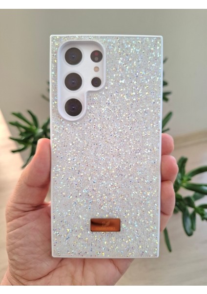 Samsung Galaxy S24 Ultra Uyumlu Işıltılı Taşlı Kamera Çıkıntılı Içi Kadife Kaliteli Lüks Kılıf fiyatları