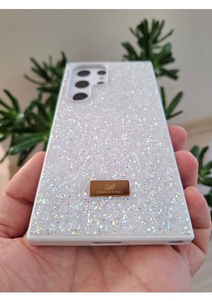 Samsung Galaxy S24 Ultra Uyumlu Işıltılı Taşlı Kamera Çıkıntılı Içi Kadife Kaliteli Lüks Kılıf indirimleri