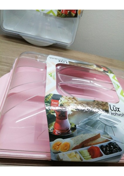 Elite Plastik Kahvaltılık Kapaklı Kahvaltı Seti, Çeyizlik Kahvaltı Seti, Mutfak Seti 1 Adet
