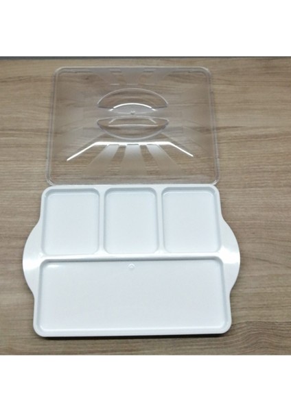 Elite Plastik Kahvaltılık Kapaklı Kahvaltı Seti, Çeyizlik Kahvaltı Seti, Mutfak Seti 1 Adet
