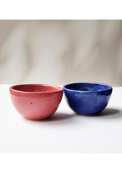 Elite El Yapımı 2li Stoneware Çerezlik - Kahvaltılık Seti 1 Adet