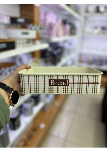 Elite Kare Bread Yazı Temalı Sunum Ekmek Sepeti Desen4 62 1 Adet