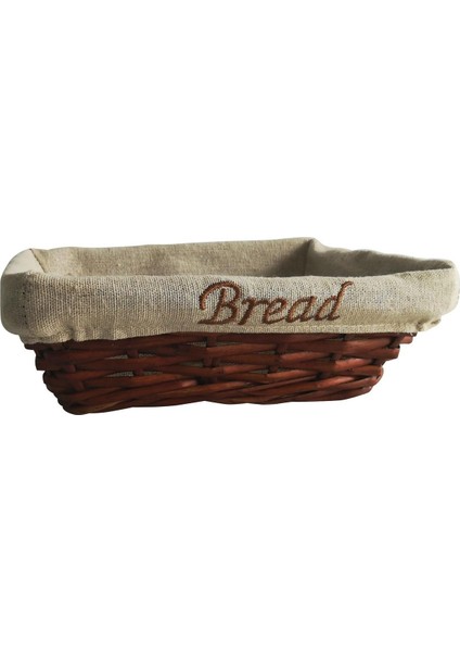 Elite Bezli Dikdörtgen Ekmek Sepeti 22X16X7 cm Kod:grv 904 1 Adet