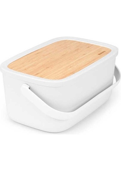 Elite Brabantia Ekmek Saklama Kutusu Nic Light Grey 128288 1 Adet