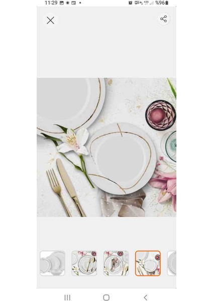Yemek Takımı Pure Porselen