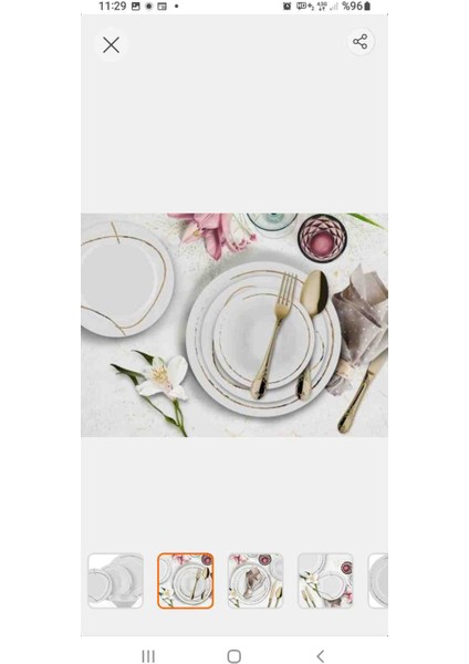 Yemek Takımı Pure Porselen
