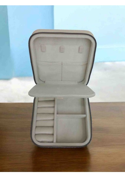 Takı Kutusu Taşınabilir Organizer | Seyahat Için Uygun | 15X15 cm modelleri
