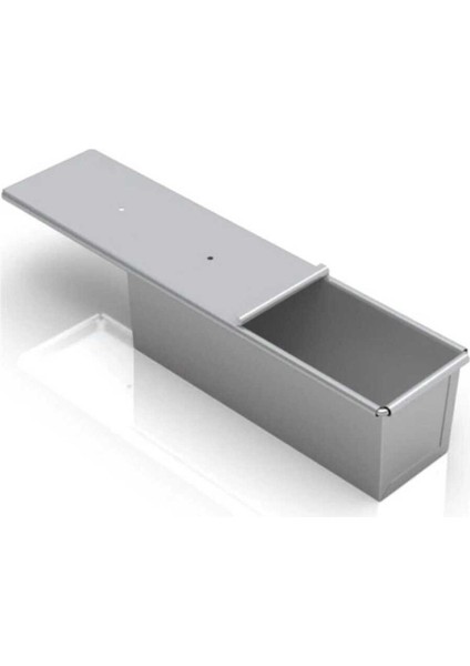 Elite Baton Tost Ekmek Kalıbı Kapaklı Teflonsuz 8X12X27 1 Adet