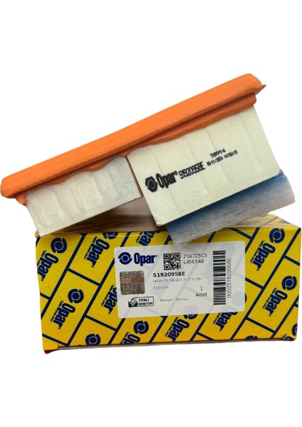 Doblo Linea Punto Fiorino 1.3 Mjet Euro 5 Hava Filtresi Opar 51920958E