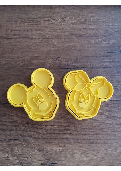 Mickey & Minnie Mouse Kurabiye Kalıbı