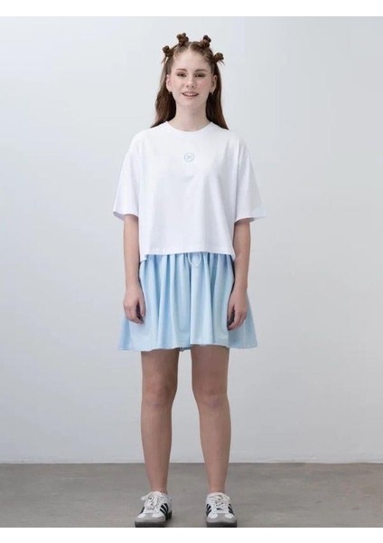 Kız Çocuk Pileli Şort T-Shirt Tasarım Takım fiyatları