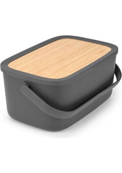 Elite Brabantia Ekmek Saklama Kutusu Nic Dark Grey 128264 1 Adet