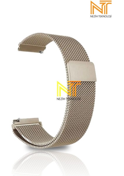 Huawei Watch Gt2 / Gt2 Pro / Gt3 / Gt3 Pro / Gt4 / Gt5 / Gt5 Pro / Gt6 / Gt6 Pro 46mm Uyumlu Metal Kordon 22mm