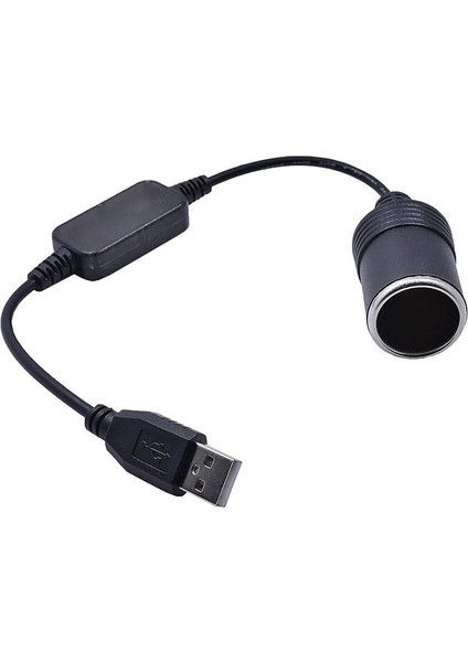 USB Çakmak Çevirici 5 Volt 12 Volt Çevirici 1 Amper 12 Watt Max Çalıştırır