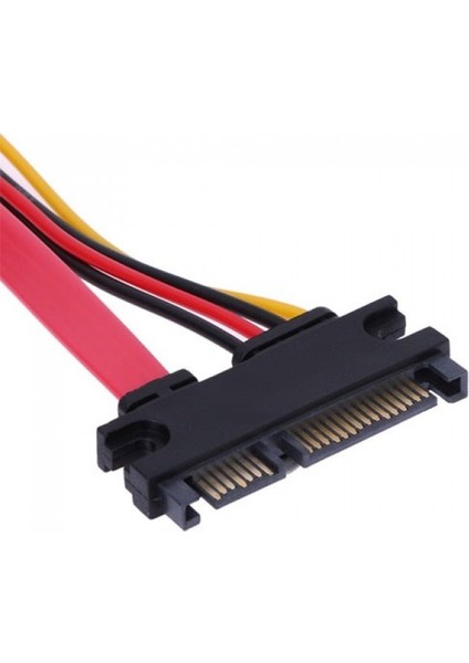 Sata Data Uzatma Sata Power Uzatma 50 cm Sata Uzatma Kablosu 15+7 Pin Uzatma Kablosu