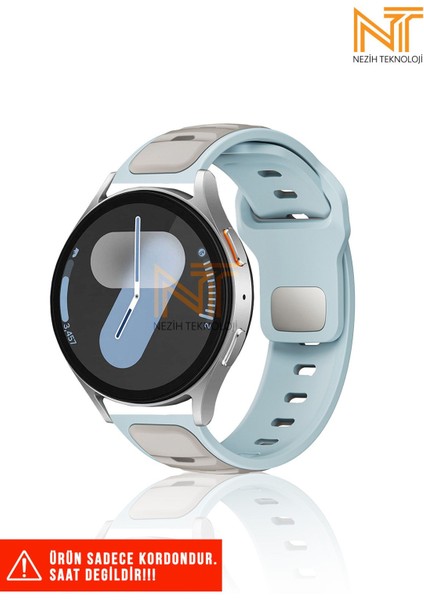 Xiaomi Redmi Watch 5 Active / Redmi 5 Lite Uyumlu Çift Renk Silikon Kordon 22MM